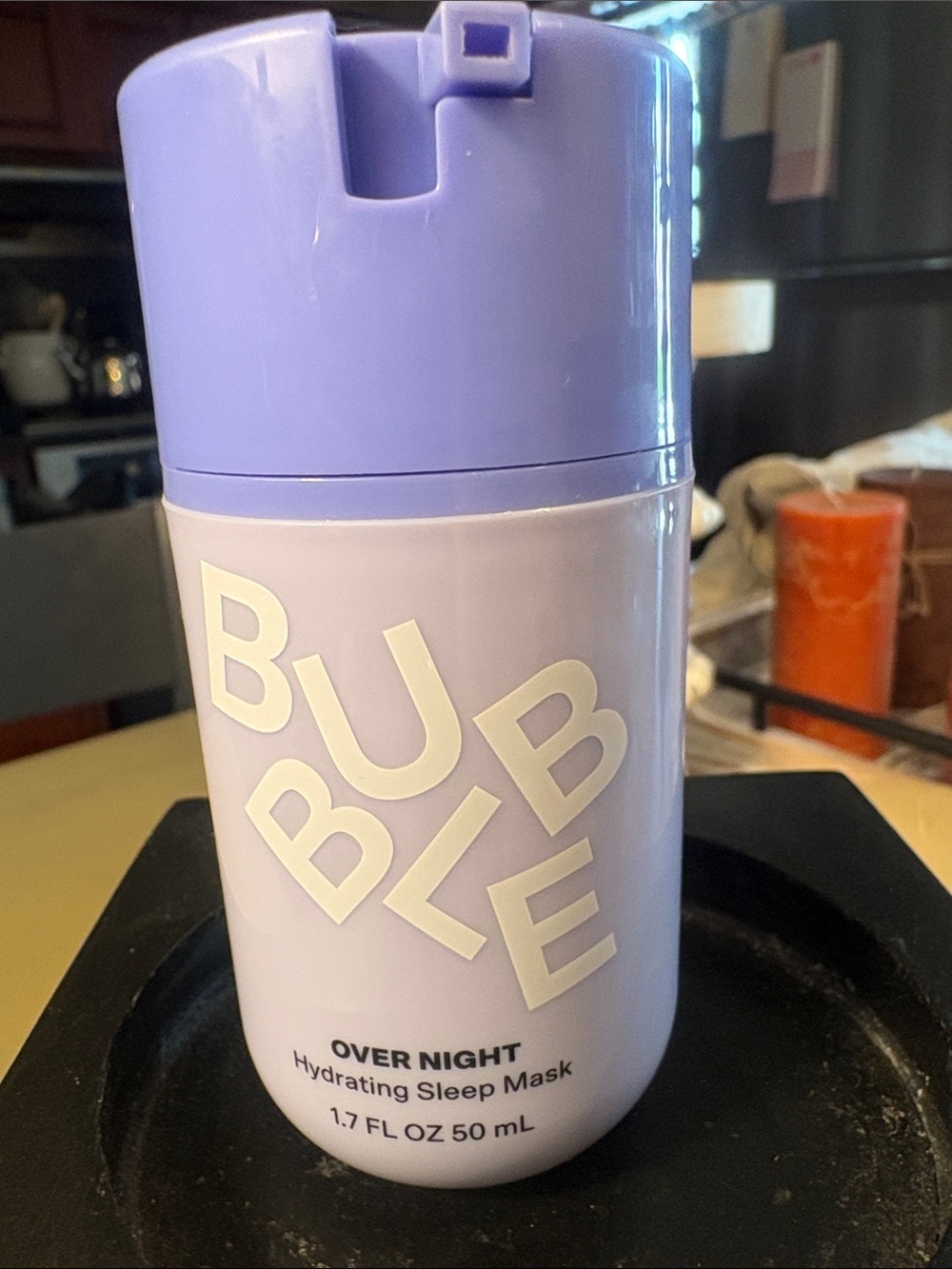 BUBBLE Overnight Hydrating Sleep Mask - Lavender